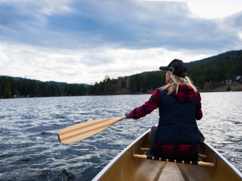 Solo female travel is especially popular in Canada.