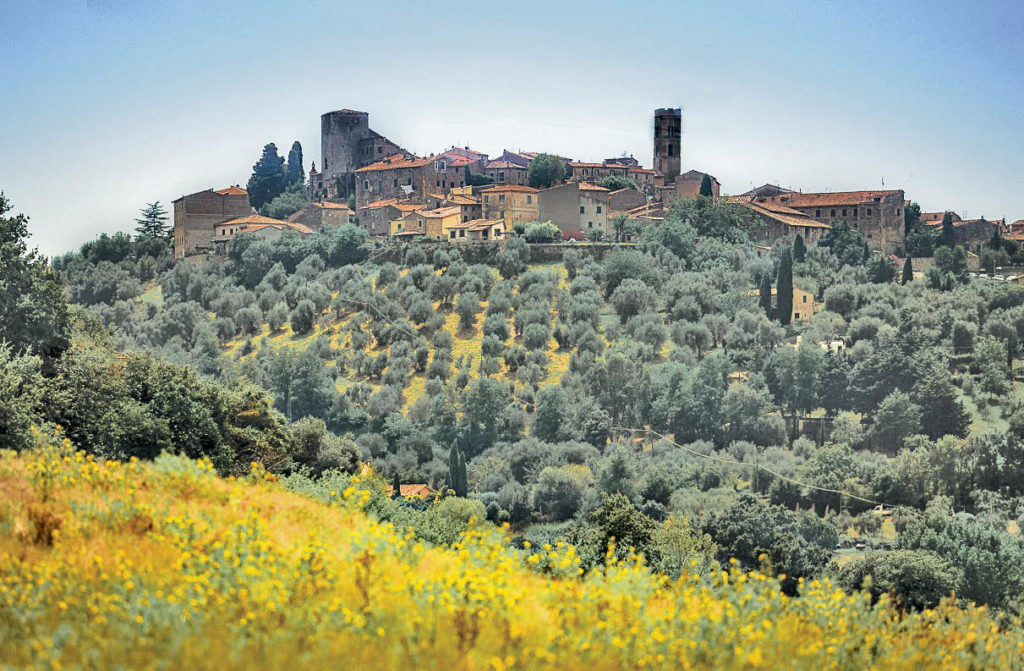 Montemerano village Tuscany Italy