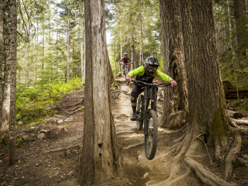 More women are making use of Whistler Mountain Bike Park.