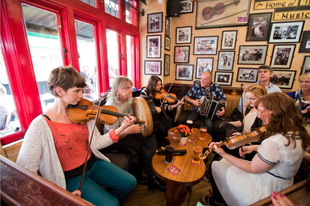 Trad session