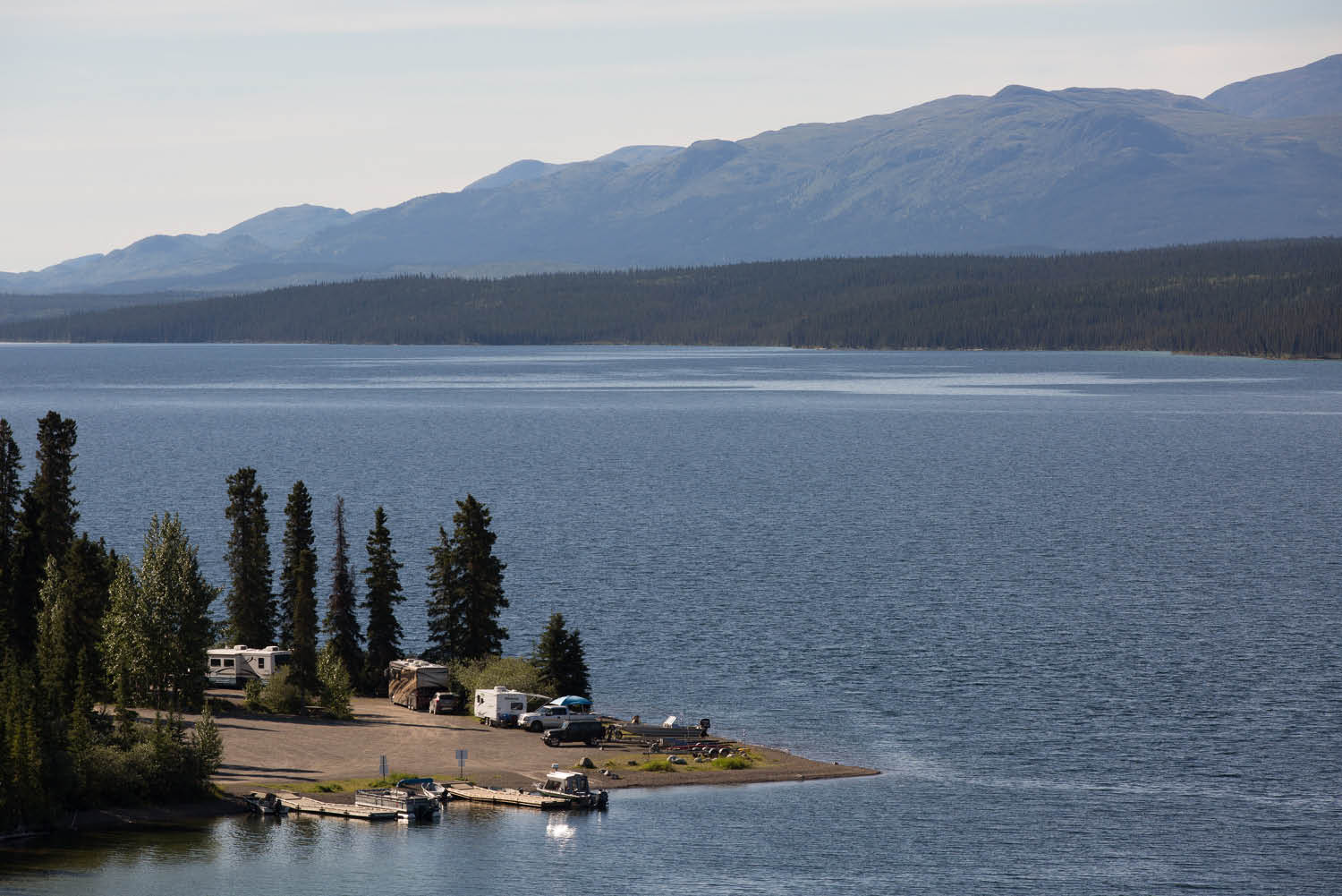 Parks Canada campgrounds Yukon Fox Lake