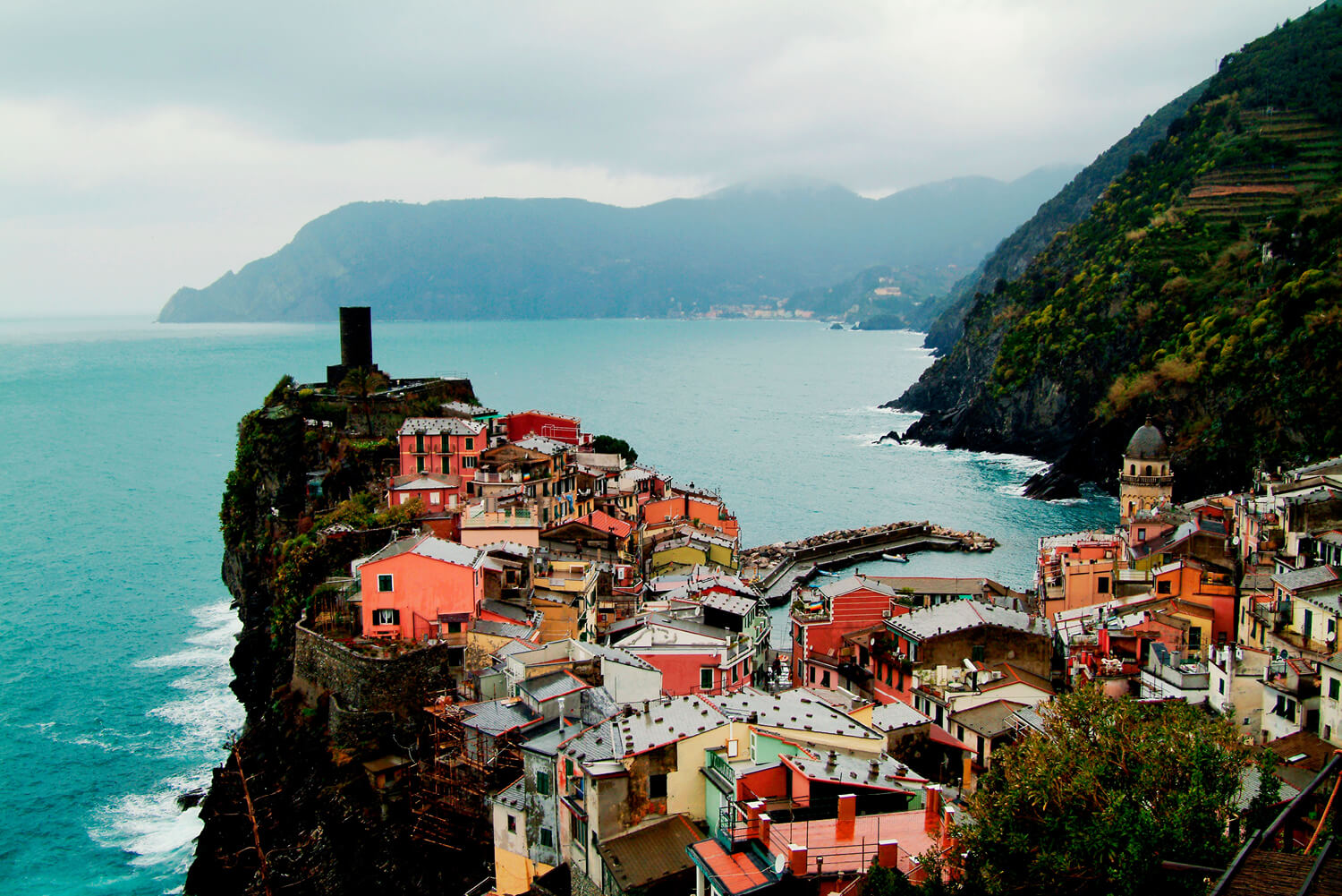 Colourful homes Liguria Cinque Terre