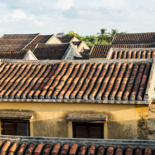 Hoi An Vietnam Wooden buildings sights