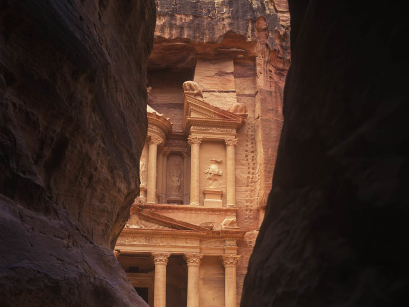 Petra under ground Jordan archaeological marvel wonders