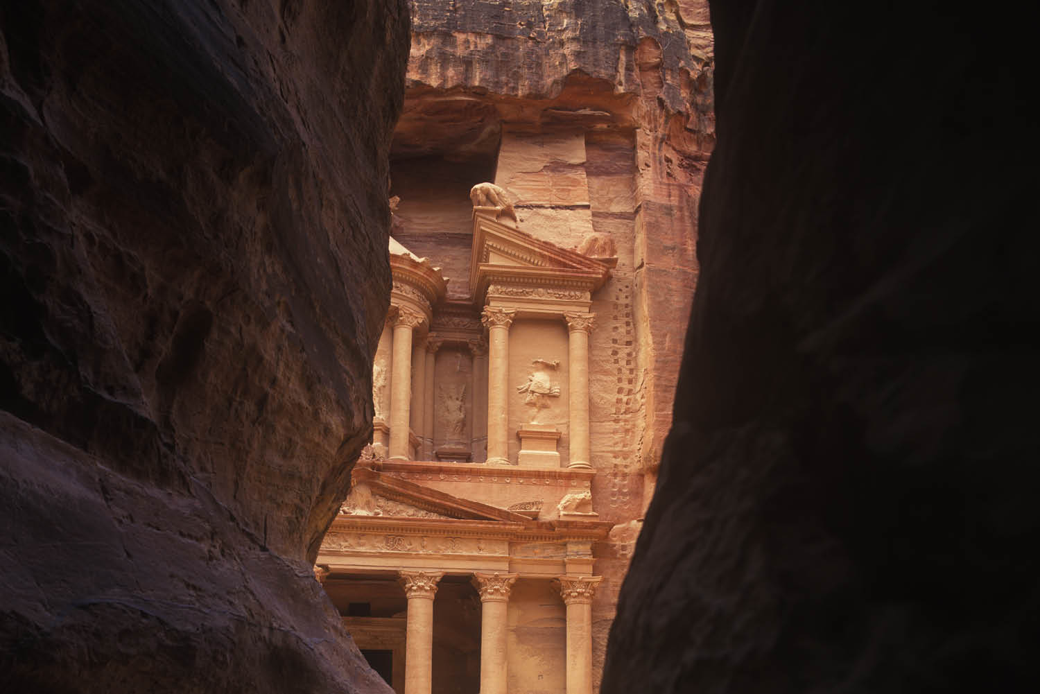 Petra under ground Jordan archaeological marvel wonders