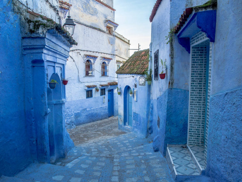 food culture Chefchaouen Morocco blue city god power