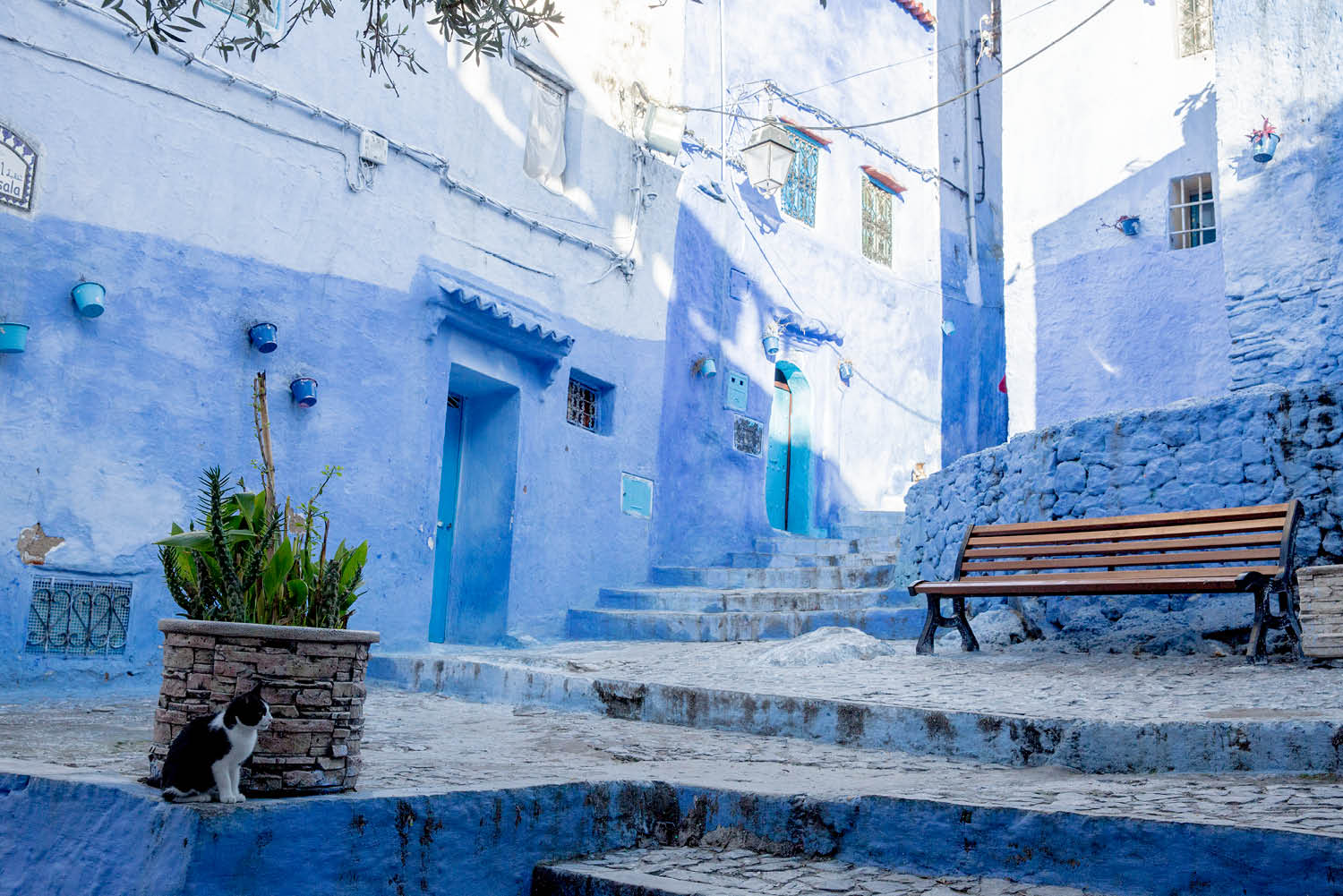 food culture Chefchaouen Morocco blue city god power