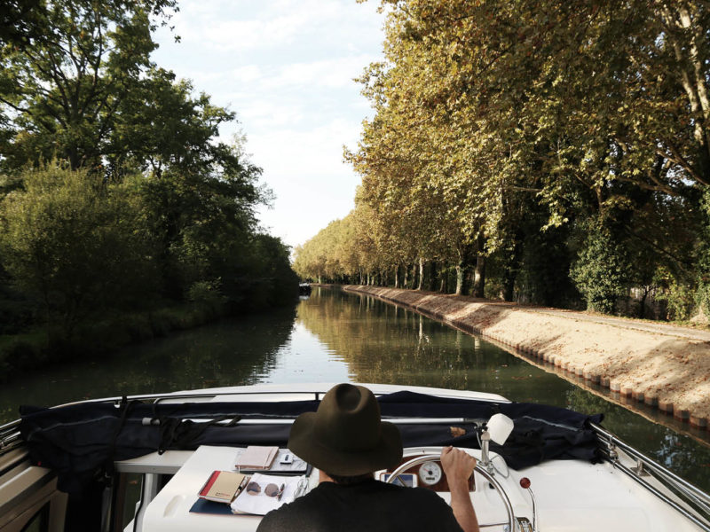 French cruise boats towns canals train trips tour