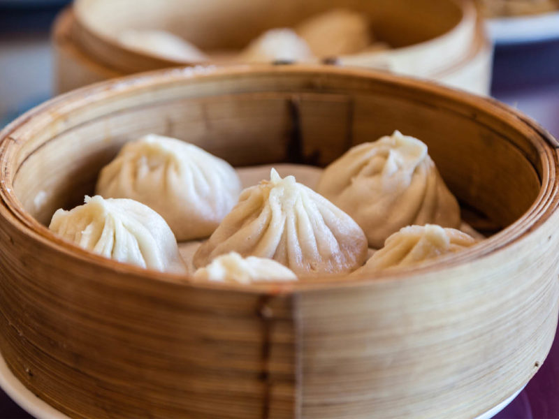 shengjian bao pan-fried pork buns Shanghai