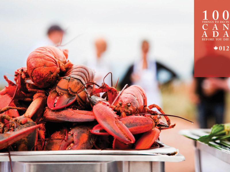 Live large on lobsters on Prince Edward Island