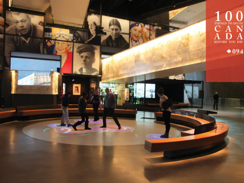 Explore yourself at the Canadian Museum for Human Rights