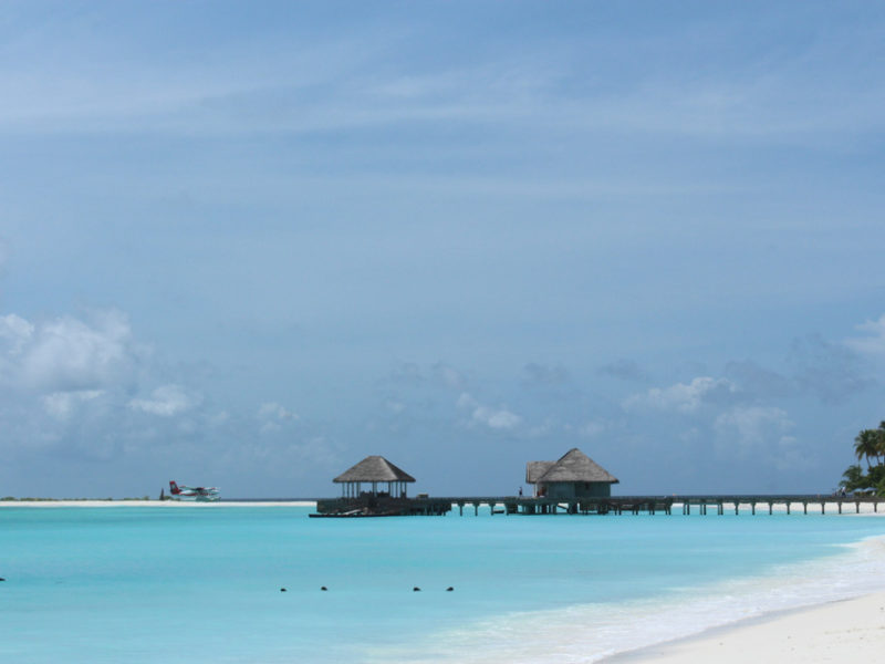 Maldives Finolhu luxury beach white sand accommodation bungalow