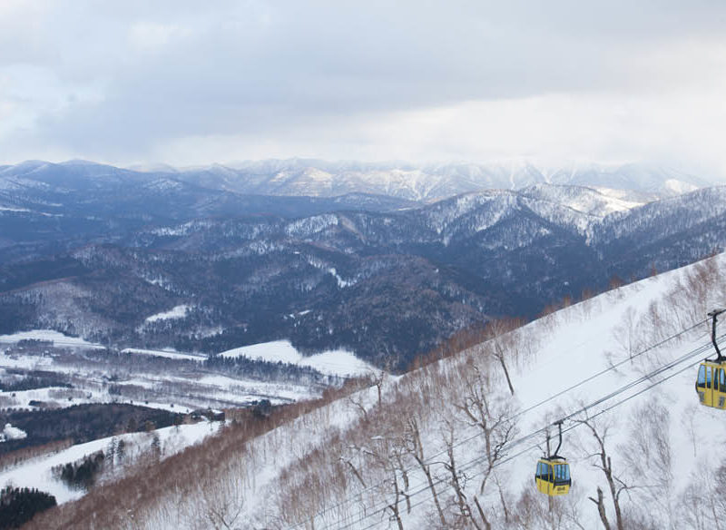 Hokkaido Japan skiing ski alpine landscape