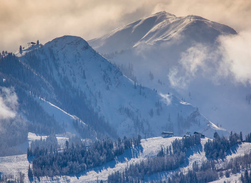 Ski skiing Aspen Colorado snowboarding Snowmass