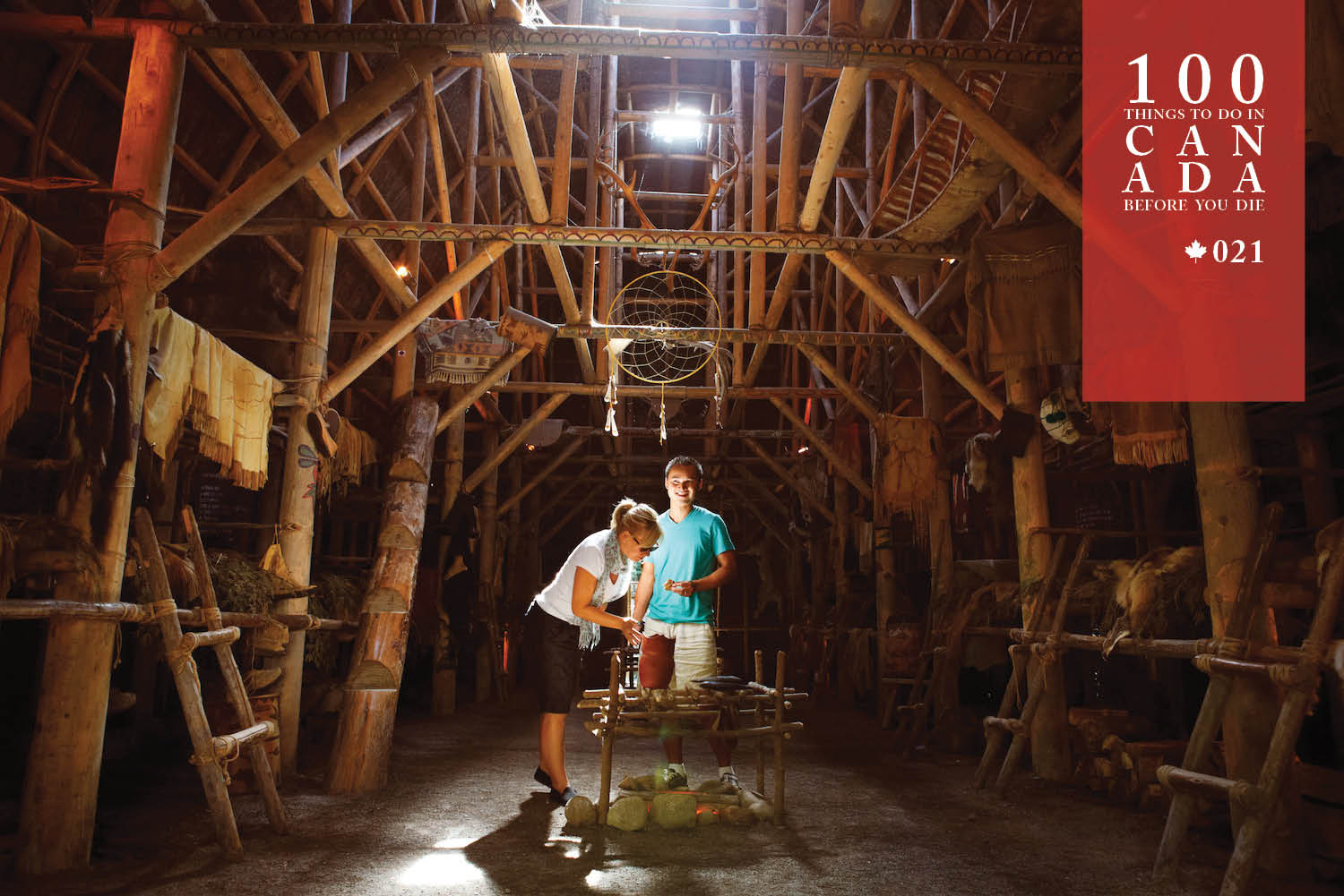 Spend a storied evening in a First Nations longhouse