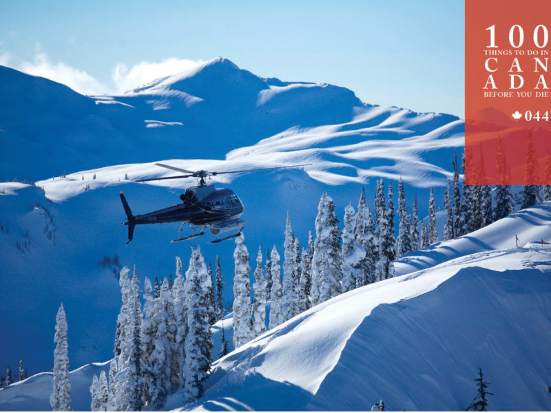 Legendary Revelstoke, also known as, heli-ski heaven