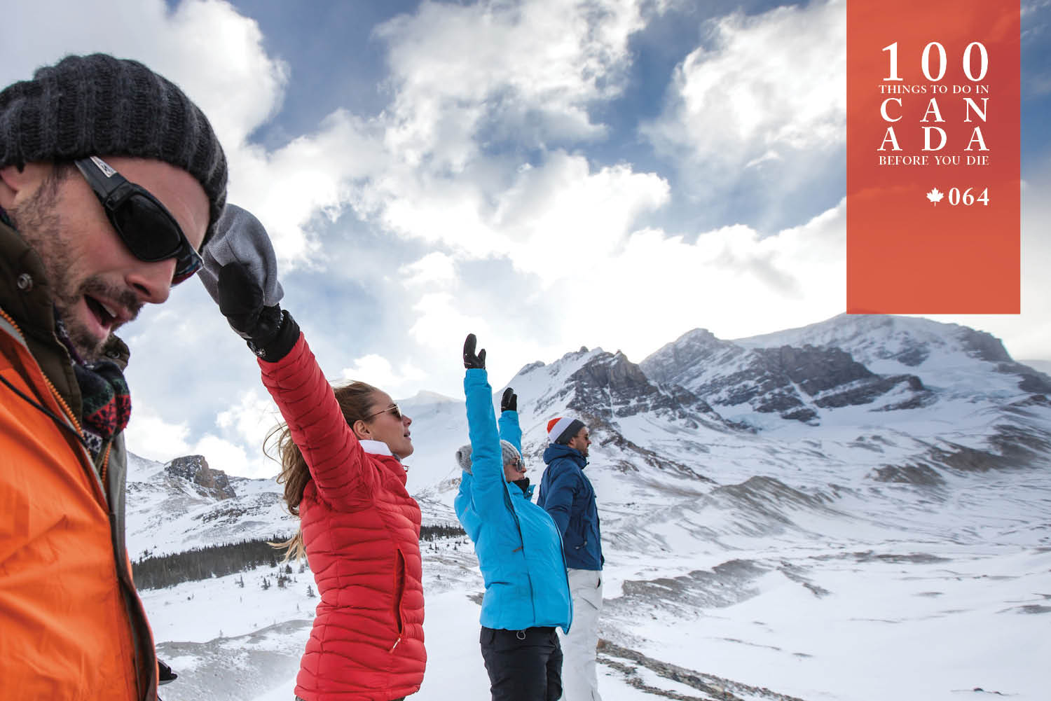 Tiptoeing across Canada's ancient Columbian Icefields