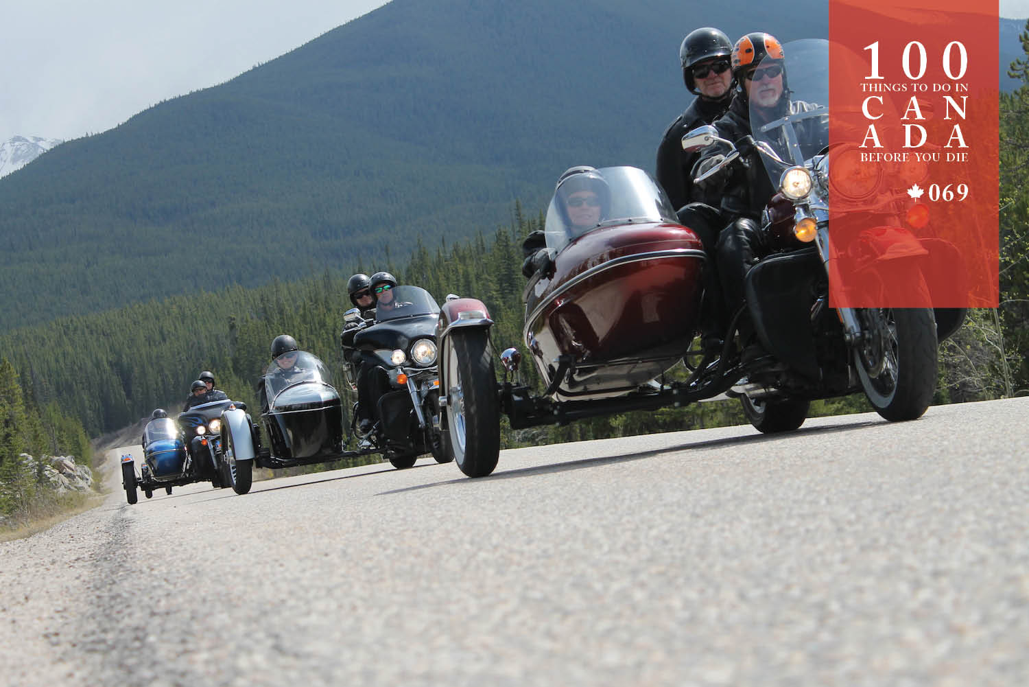 Get your motor runnin' with a Harley ride down Canada's Icefields Parkway