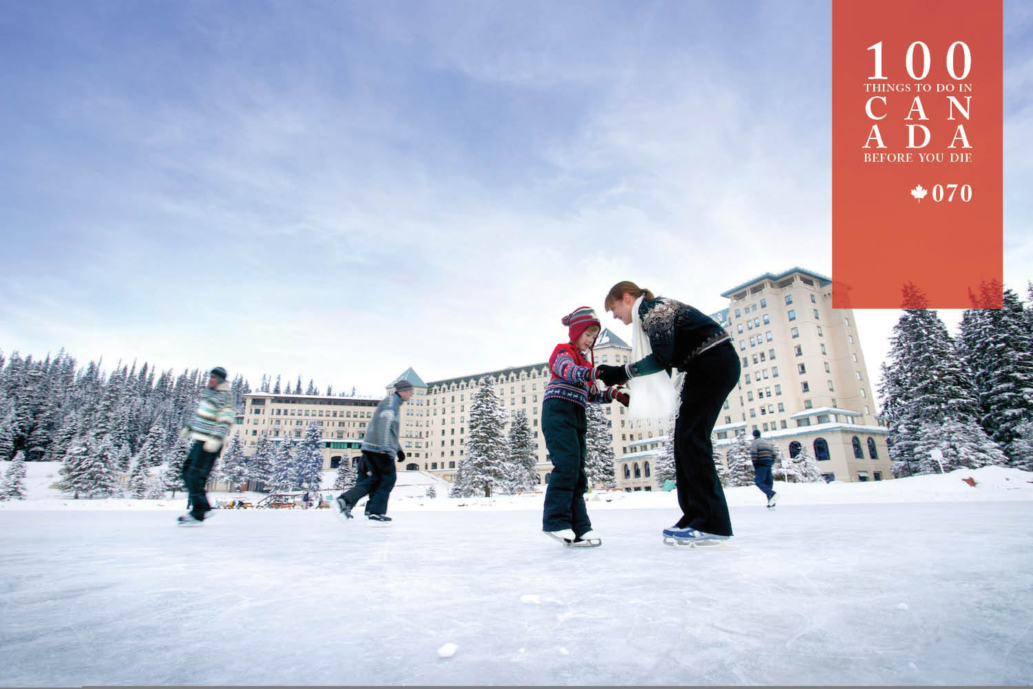 Spend a white Christmas at the Chateau Lake Louise