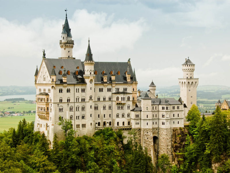 Neuschwanstein Castle #vanlife germany road trip Black Forest & Bavaria by van campervan