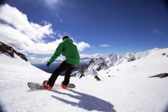 New Zealand snow fields