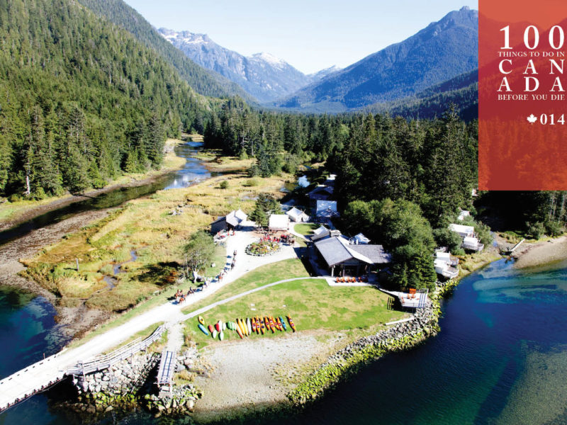 Find rustic royalty at Clayoquot Wilderness Resort