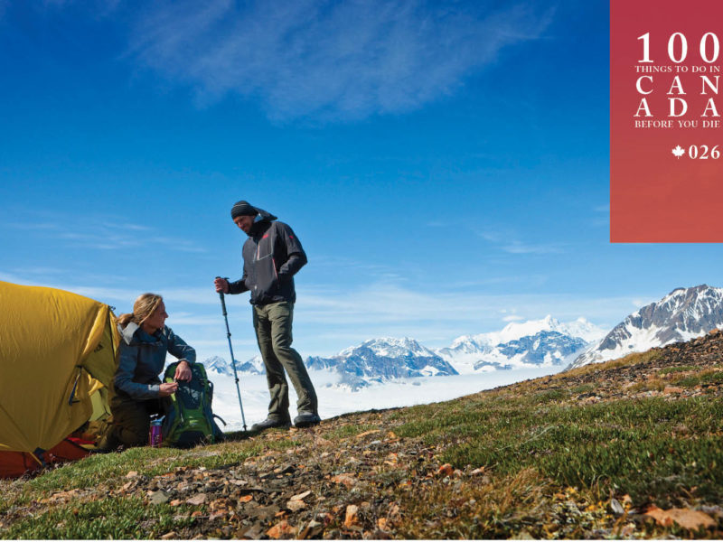 Heli-hiking the stunning Canadian Rockies