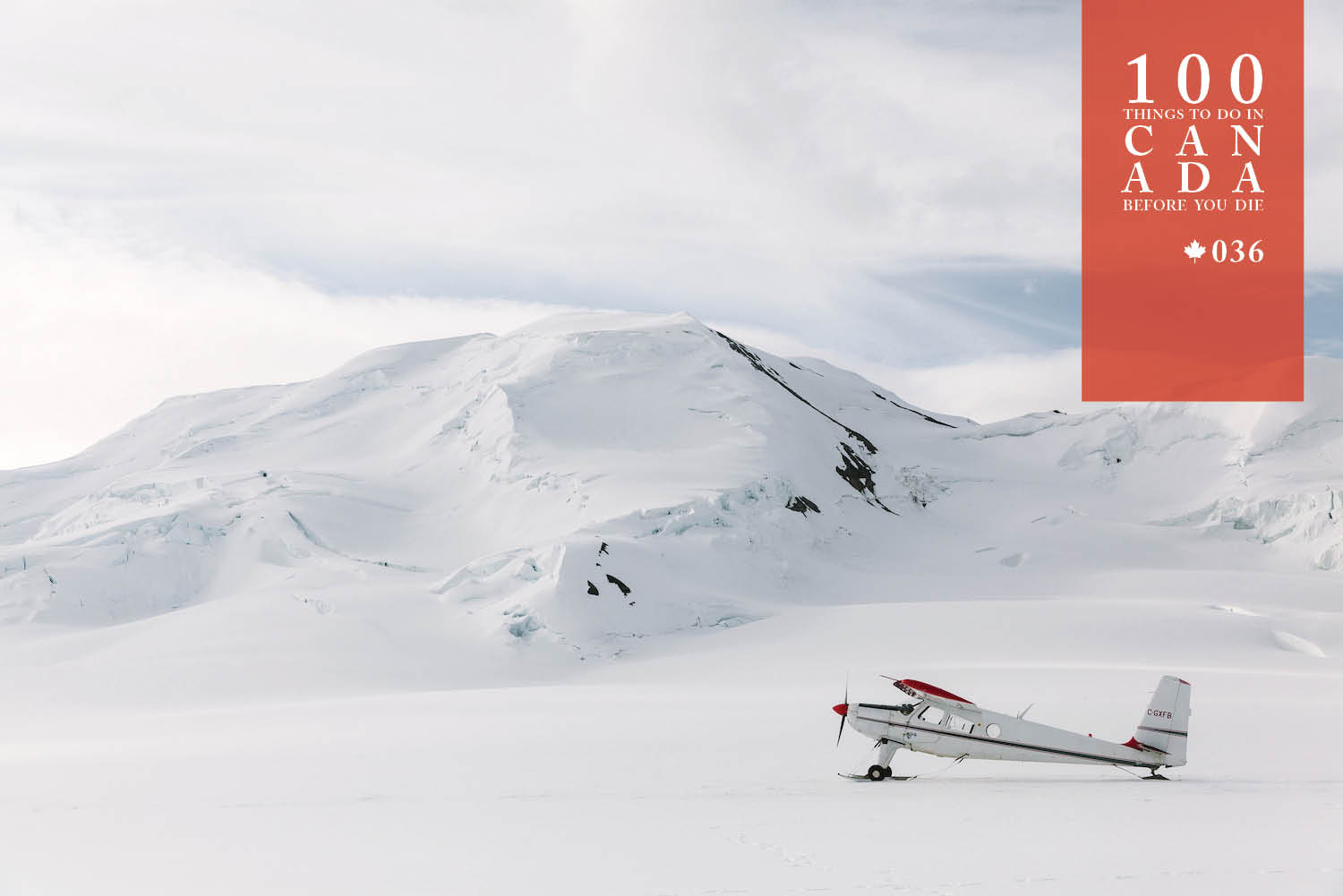 Soar over the ice fields of Kluane National Park