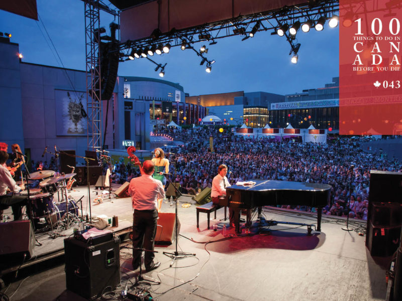 Feel the rhythm at Montréal’s International Jazz Festival