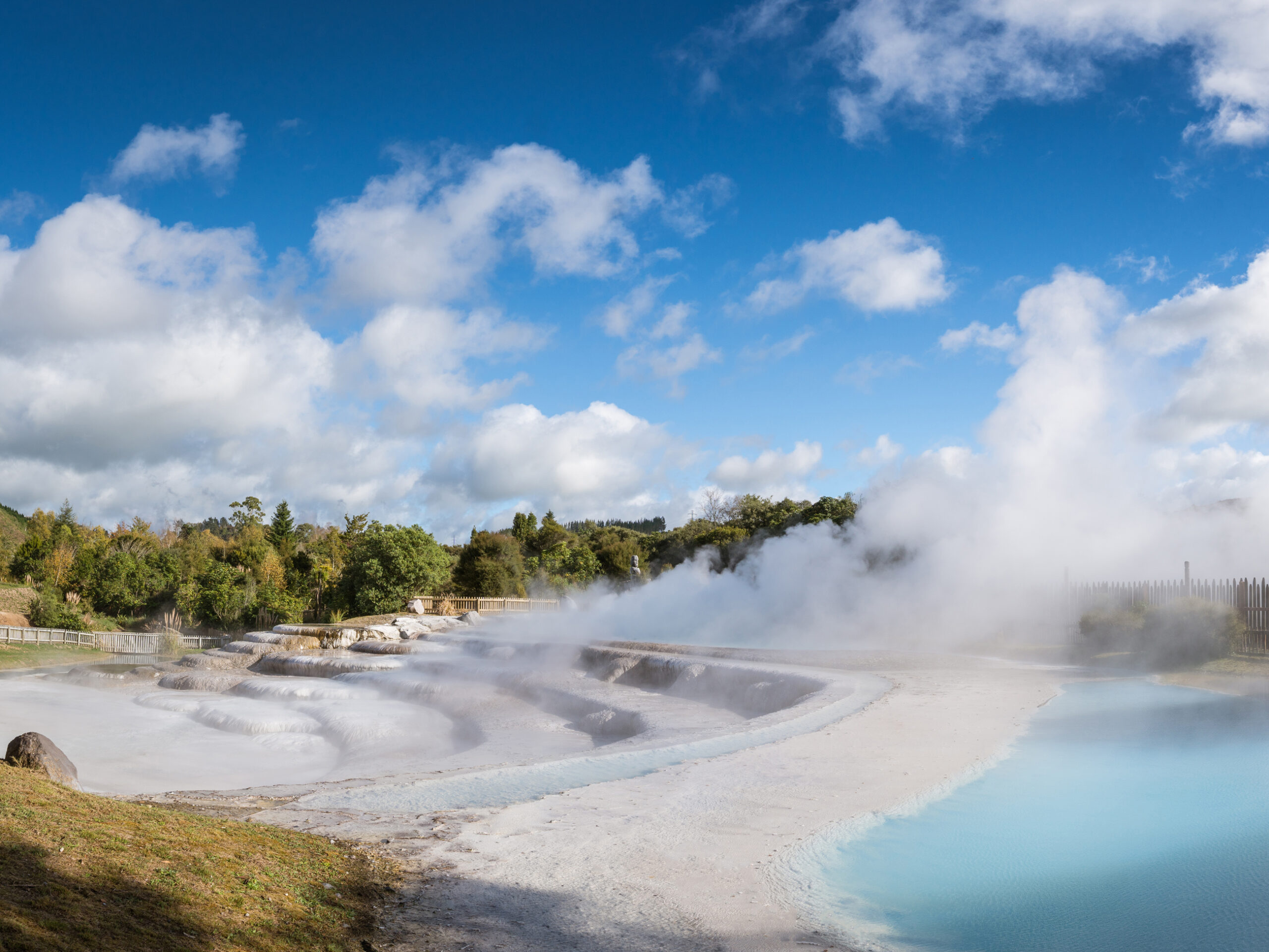 Wairakei Terraces in Taupo