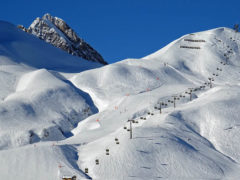 Austria ski field