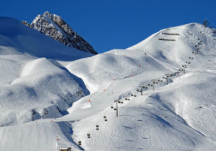 Austria ski field