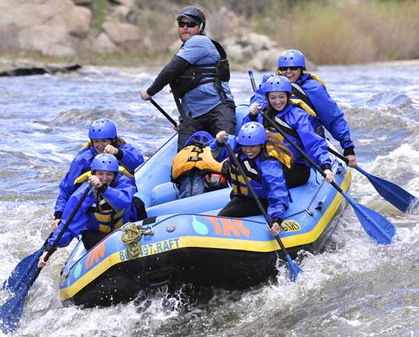 White water rafting Colorado