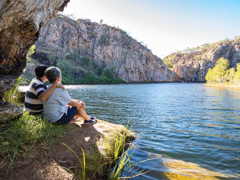 Gunlom Falls Nothern Territory