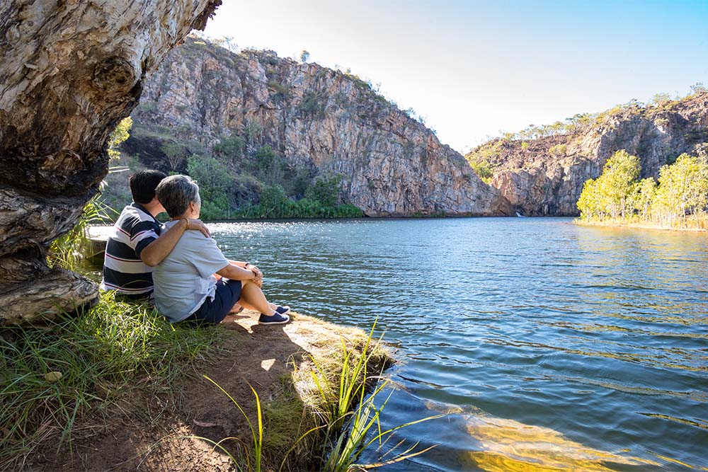 Gunlom Falls Nothern Territory