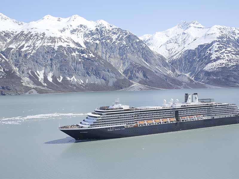 Journey Alaska by land and sea with Holland America Line