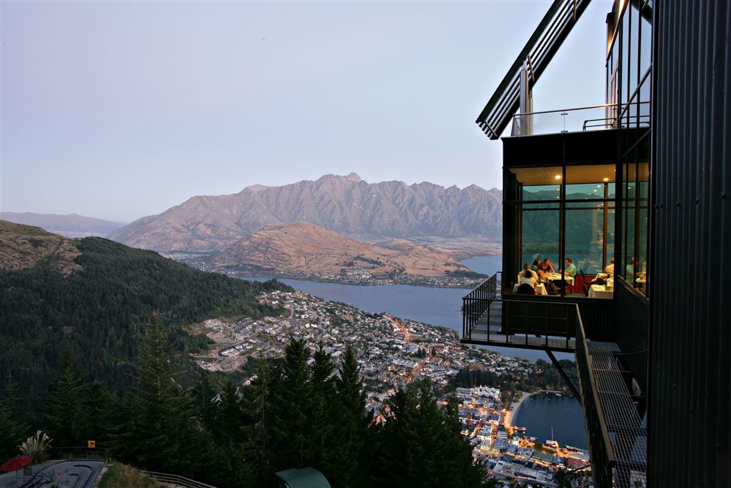 Queenstown Skyline Gondola and Restaurant, Queenstown, New Zealand.