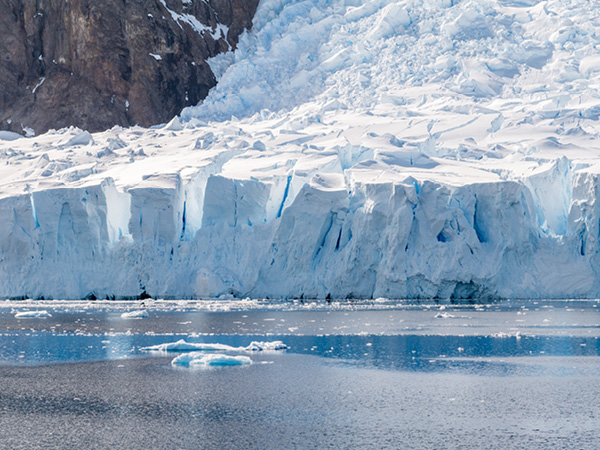 Icebergs in Antarctica