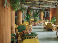 the interior of Desa Potato Head Beach Club