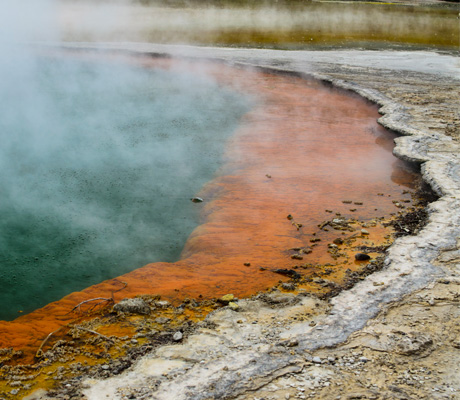 Champagne Pool, New Zealand