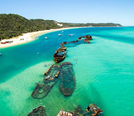Carnival Cruise, Moreton Island