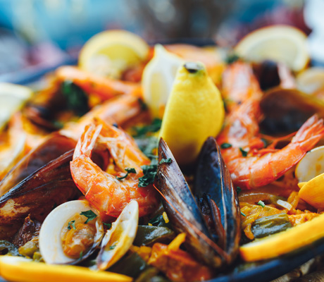 Paella in Spain