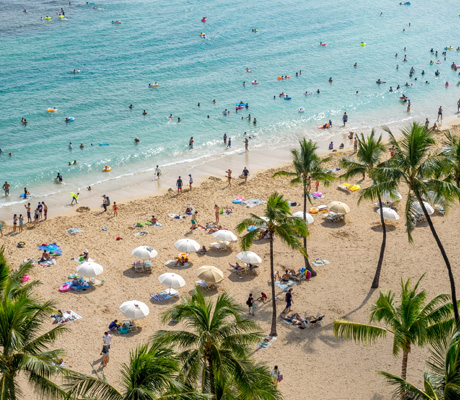 Waikiki Beach, Hawaii