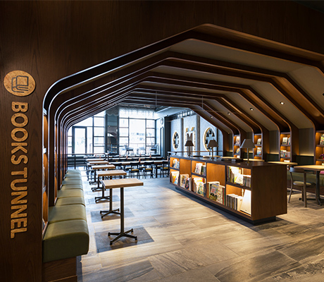 OMO7 Asahikawa book tunnel