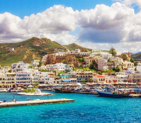 The Naxos coastline