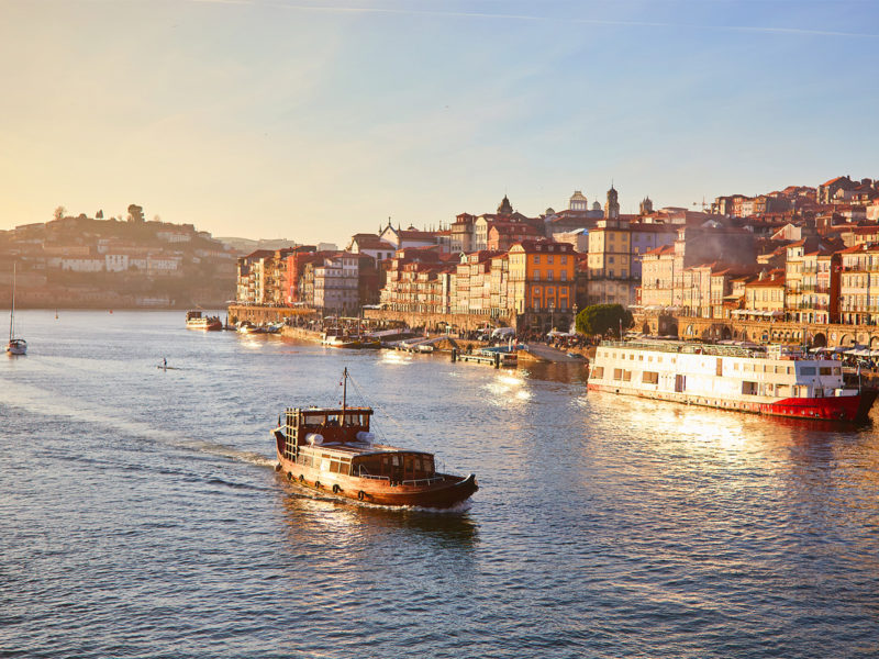 Ribeira riverbank is the beating heart of the city