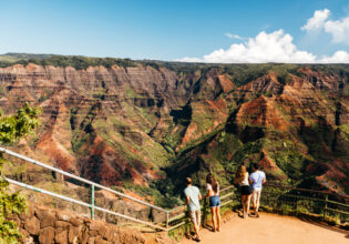 Waimea Canyon - aka the ‘Grand Canyon of the Pacific’. (Credit: Hawaii Tourism Authority (HTA) / Ben Ono)