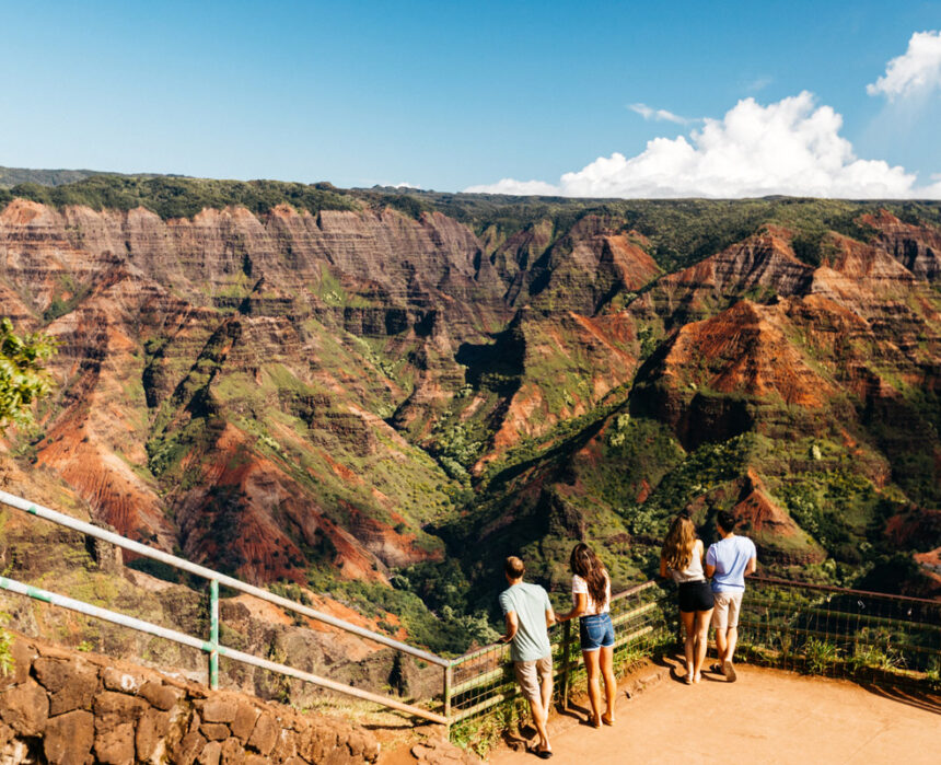Waimea Canyon - aka the ‘Grand Canyon of the Pacific’. (Credit: Hawaii Tourism Authority (HTA) / Ben Ono)
