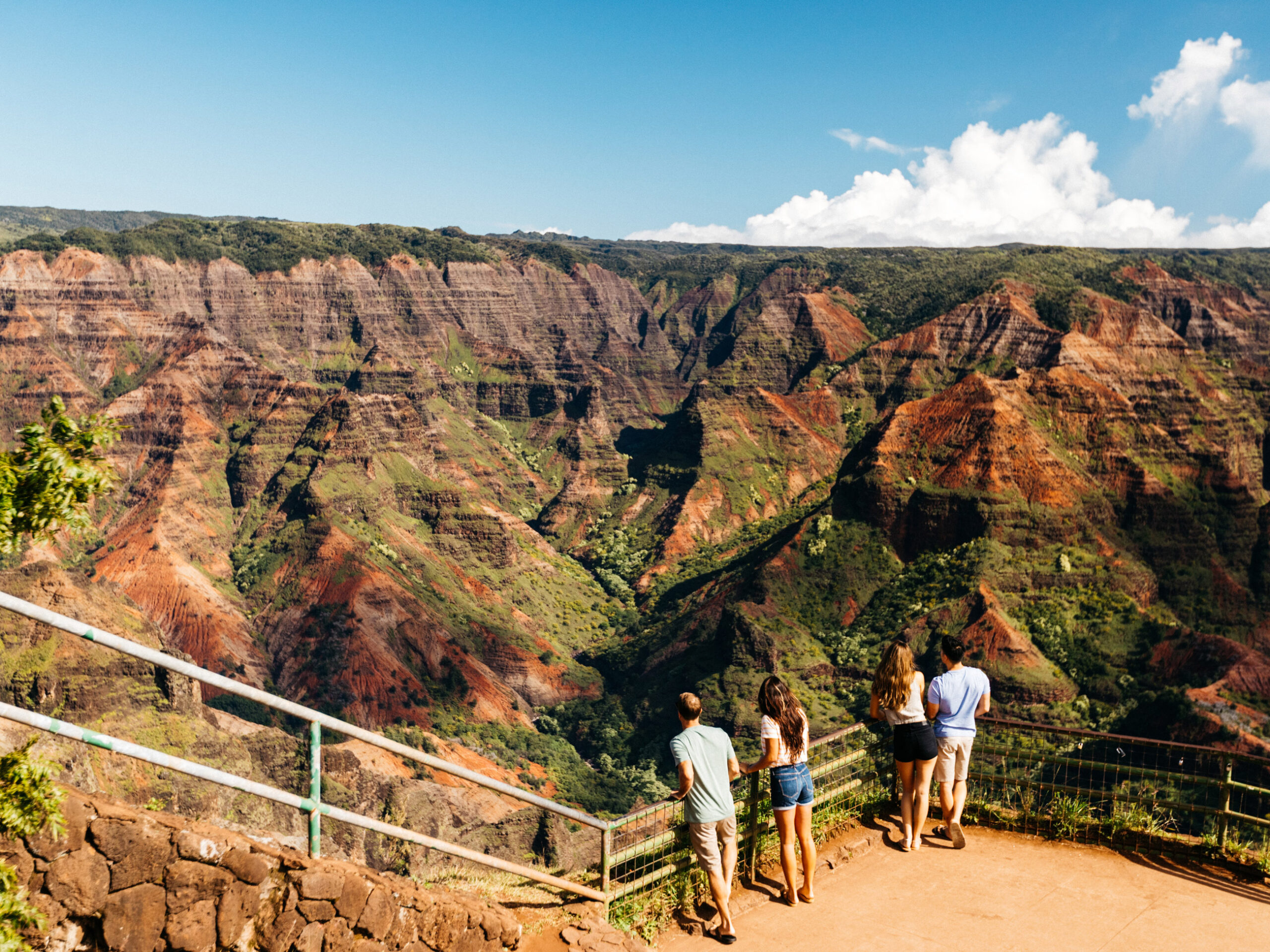 Waimea Canyon Lookout in Kauai