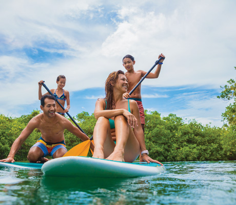 RCI stand-up paddleboarding